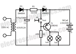 Automatic Lamp Dimmer Circuit
