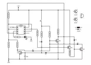 555 Momentary Switch Circuit
