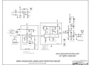 40khz laser burst detector