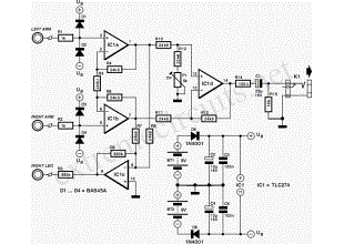 ECG Amplifier By TLC274