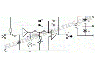 lie detector circuit diagram