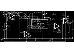 Digital Controlled Precision Amplifier Circuit PCB