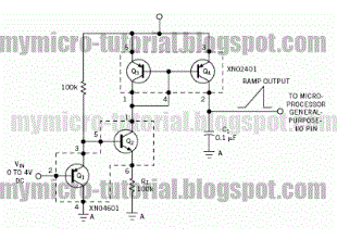 light sensor circuit using pic16c63