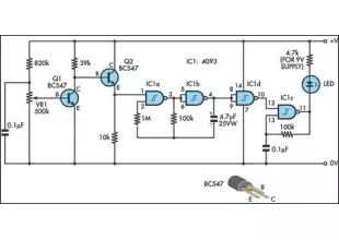 Low Cost Battery Condition IndicatorCircuit