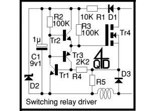 Current sensing relay
