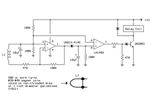 AC current Detector schematic