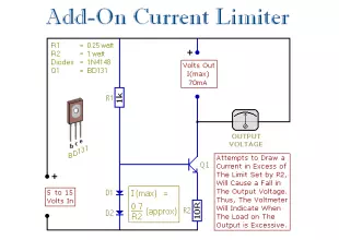 An Add-On Current Limiter For Your PSU circuit