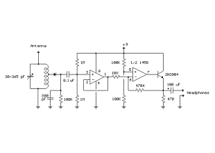 Micro Power AM Receiver circuit