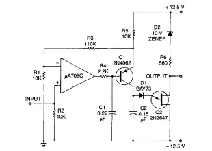 Voltage to-frequency-converter