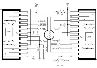 A3952S stepper motor controller circuit design