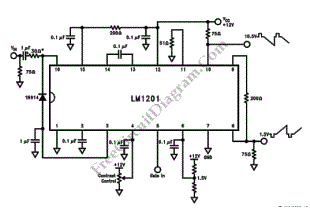 LM1201 Video Amplifier with Balanced (Bi-Phase) Output