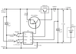 Lithium Ion charger circuit using LM3632
