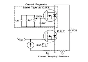 IRF9540N Gate Charge Test Circuit Schematic and Datasheet