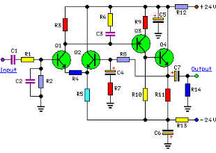 Moduler Preamplifier  Circuit