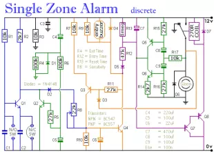 Single Zone AlarmCircuit - Project