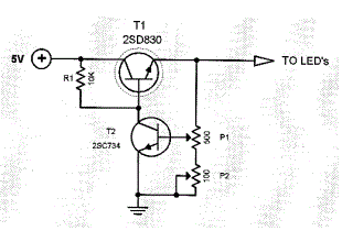 LED dimmer circuit