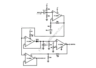 Voice Operated Switch (VOX) Circuit Using LM346 For Public Address Amplifier System