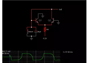 Emitter-Coupled LC Oscillator