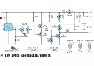 12V Speed Controller/Dimmer