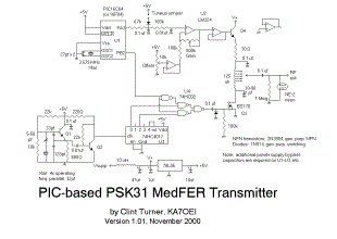 PIC-based PSK31 MedFer Beacon