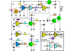 Bells Ring Generator Circuit Schematic