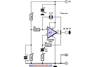 Harmonic Generator With Single Opamp