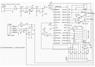 lf365 A digital thermometer or talk I2C to your atmel microcontroller