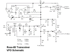 5 watt, 80 meter QRP CW Transceiver