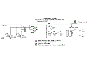 12v stroboscope 250 400v dc circuit