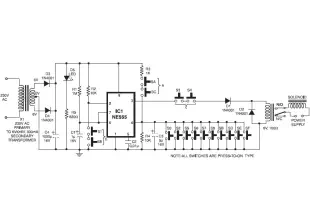 555 timer bassed Electronic lock circuit with explanation