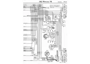 mercury v8 monterey 1963 wiring diagram