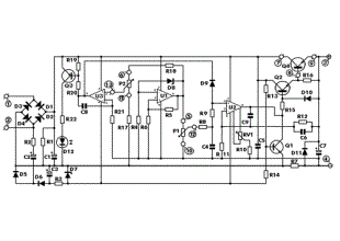 STABILIZER POWER SUPPLY 0-30 VDC CIRCUIT