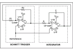 Precision Triangular-Wave Generator Uses a Single IC
