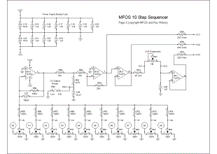 MFOS Ten Step Analog Sequencer