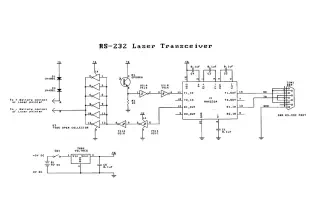 RS-232 Laser Transciever circuit