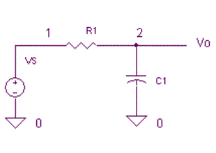 RC Low-Pass passive Filter