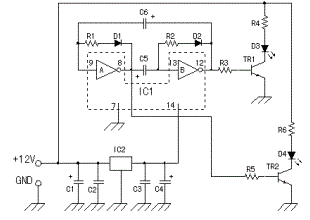 Circuit operation explanation of astable multivibrator