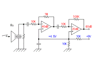 Circuit explanation for Ultrasonic Range Meter