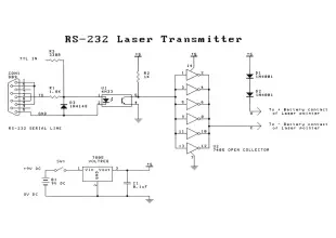 RS-232 Laser Transceiver
