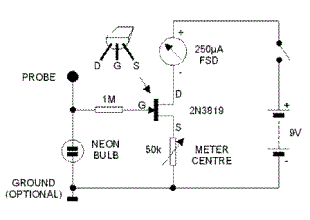 electrometer schematics