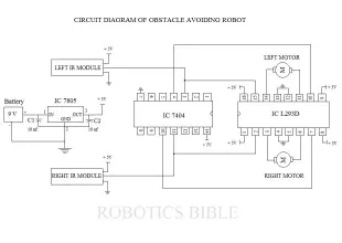 Obstacle Avoiding Robot without microcontroller