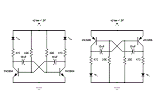 2 Transistor LED Flasher