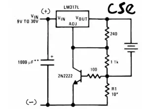 Simple 6V charger battery circuit Schematic Diagram