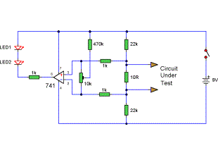 connection tester schematics