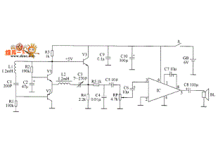Metal detector circuit diagram 3