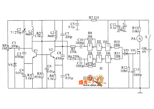 Metal detector circuit diagram 6