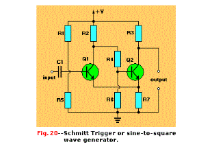 Transistor Tutorial history sample circuits