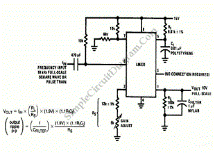 LM331 Frequency to Voltage Converter