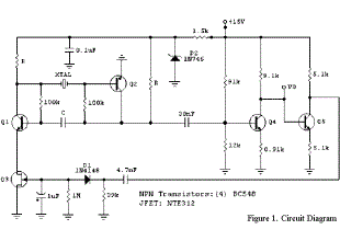 A Low-Frequency Crystal Controlled Oscillator