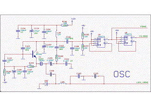 A low noise four phase crystal oscillator